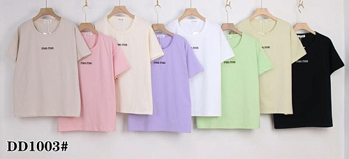 Футболка Xie DD1003 mix - делук