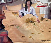 Постельное Белье Tac Le Vele Mays TL22 yellow - делук