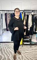 Блузка Global GL101 black - делук