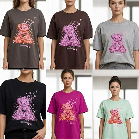 Футболка Samo 5805-1 grey - делук