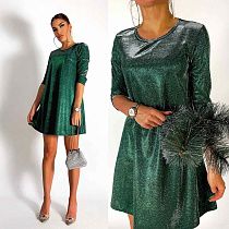 Платье No Brand 3006 green - делук