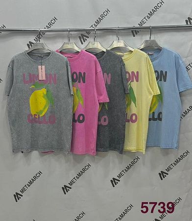 Футболка Met&March 5739 yellow - делук