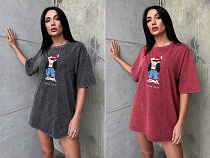 Футболка New Season FV032 grey - делук
