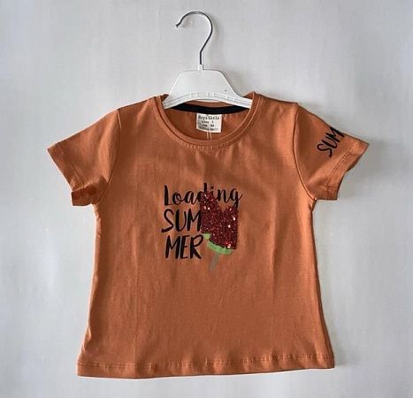 Футболка Baby Boom 1064 brown - делук