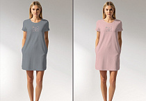 Ночнушка Trikotag T55 pink - делук