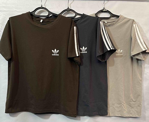 Футболка Shoptime S723 d.grey - делук