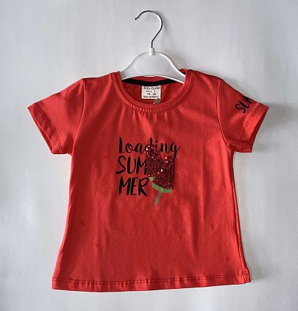 Футболка Baby Boom BB128 red - делук