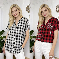 Рубашка Kaffir Lily KL11 red - делук