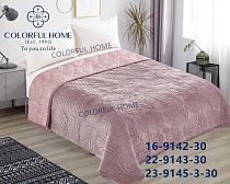 Покривало велюрове «Монстера» + 2 наволочки 9143-30 pink - делук