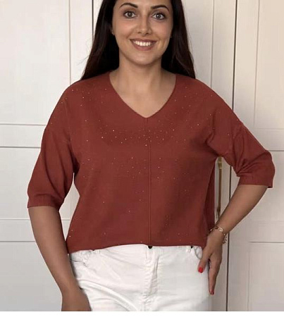 Свитер Shipi 25200 terrakot - делук