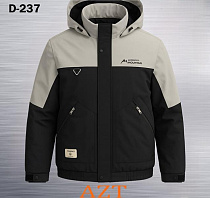 Куртка Azt D237 l.grey-black - делук