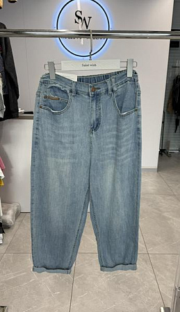 Джинсы Saint Wish 8036 l.blue - делук