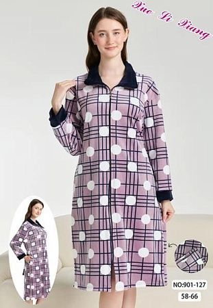Халат Romeo Life 901-127 lilac - делук