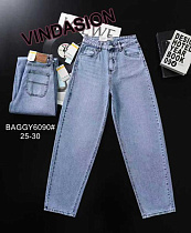 Джинсы Vindassion 6090 l.blue - делук