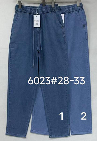 Джинсы Immei 6023-2 l.blue - делук