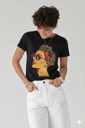 Футболка Iraopt IR169 black - делук