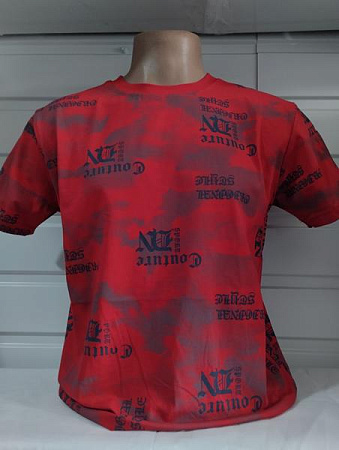 Футболка Panda 1833 red - делук