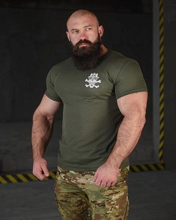 Футболка Madoka 672 khaki - делук