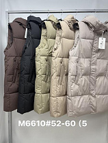 Жилетка Jacket M6610 black - делук