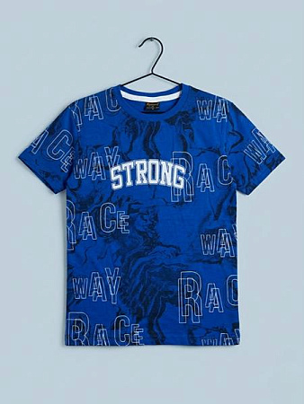 Футболка Dino DN394 blue - делук