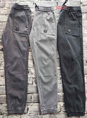 Джоггеры Faraon M821 l.grey - делук