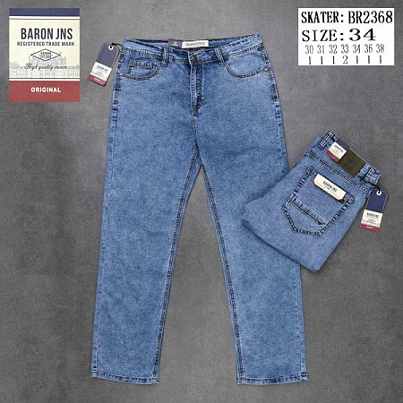 Джинсы Baron Jeans 2368 l.blue - делук