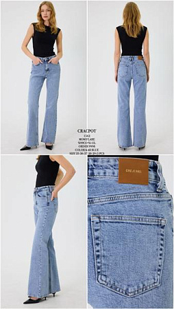 Джинсы Maxim Jeans 1563 l.blue - делук