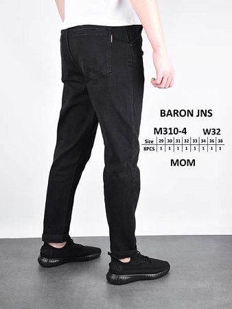 Джинсы God Baron 310-4 black - делук