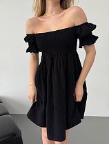 Платье Arina 1567 black - делук