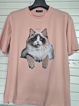 Футболка Julia JL65 pink - делук
