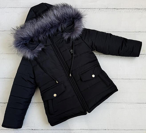 Куртка Moda School 8461 black - делук