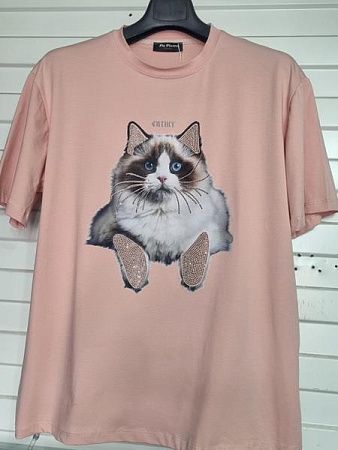 Футболка Julia JL65 pink - делук