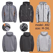 Кофта Спорт Ale-Ate A92 l.grey Кофта Спорт Ale-Ate A92 l.grey - делук