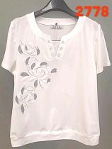 Футболка Lida 2778 white - делук