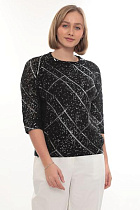 Свитер Julia JL867 black - делук