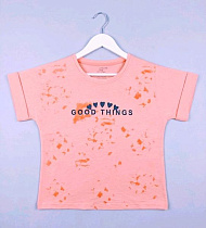 Футболка Dino DN411 peach - делук