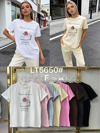 Футболка Nefertiti LT5650 mix - делук