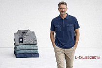 Футболка Lina B52601 navy - делук