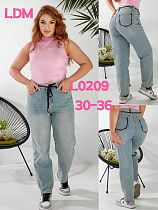 Джинсы Lili L0209 l.blue - делук