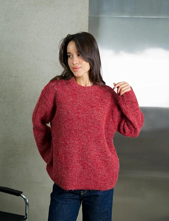 Свитер Little Secret A020 red - делук