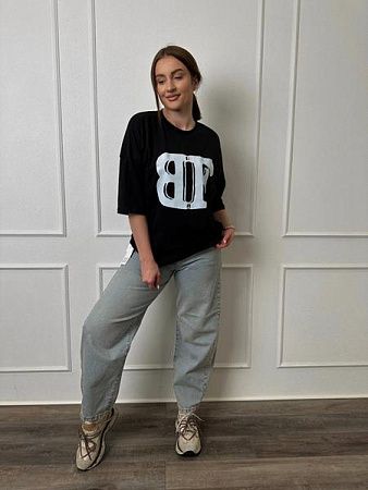 Футболка Trend TR178 black - делук