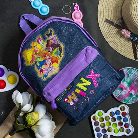 Рюкзак Luna-Bag 62428 navy-purple - делук