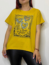 Футболка Kosta KS101 yellow - делук