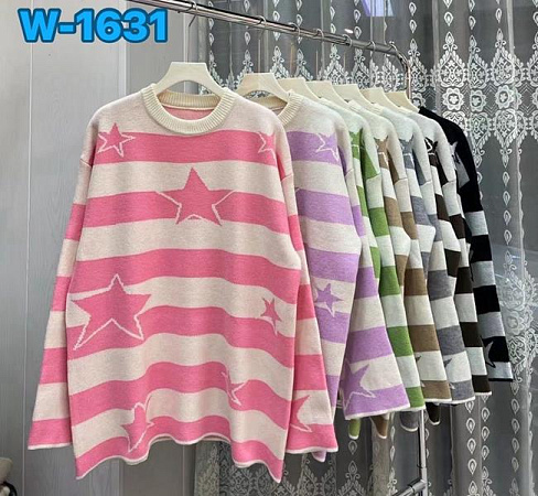 Свитер Beliany W1631 mix - делук