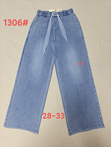 Штаны Immei 1306-1 l.blue - делук