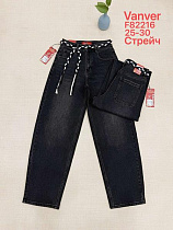 Джинсы Vanver F82216 navy - делук