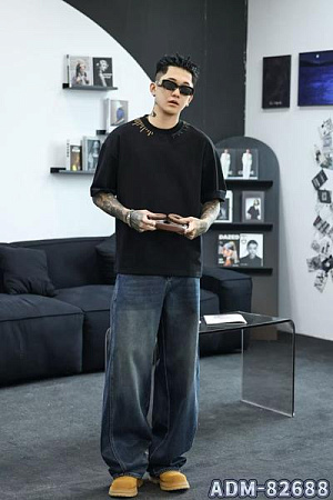 Футболка 2Bro ADM82688 black - делук