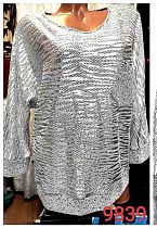 Свитер Lida 9839 silver - делук