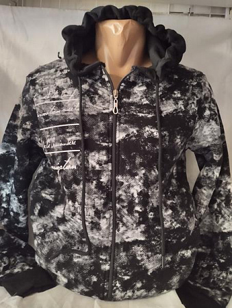 Кофта Спорт Panda 1262 black - делук