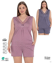 Пижама Cotpark 17297 pink - делук